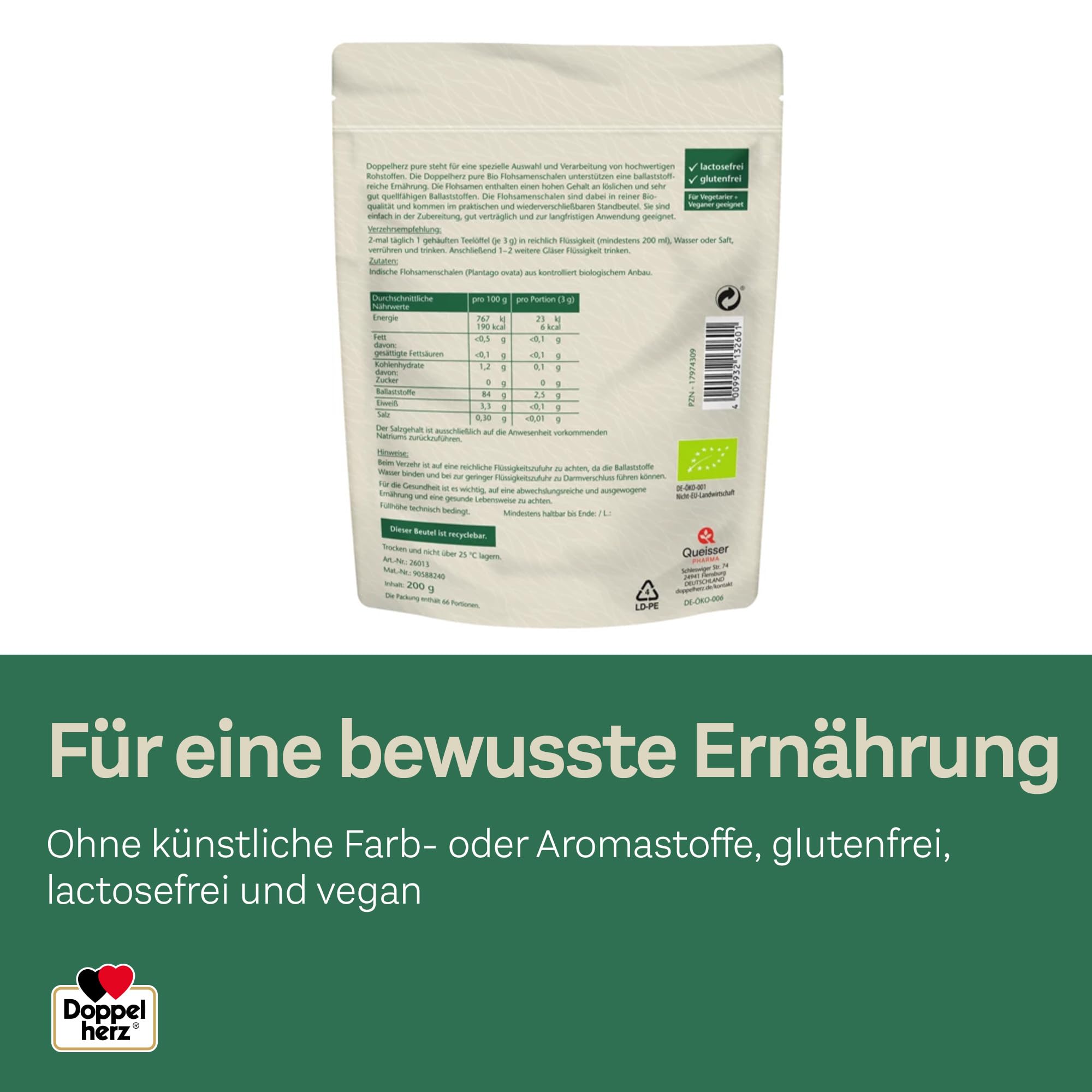 doppelherz-pure-bio-flohsamenschalen-200-g image 6