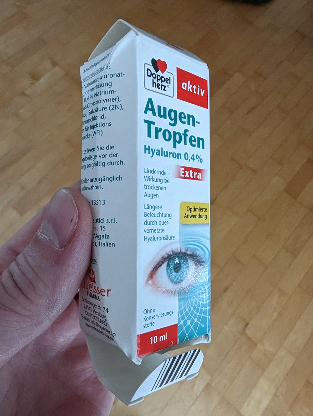 Hilft bei trockenen Augen
