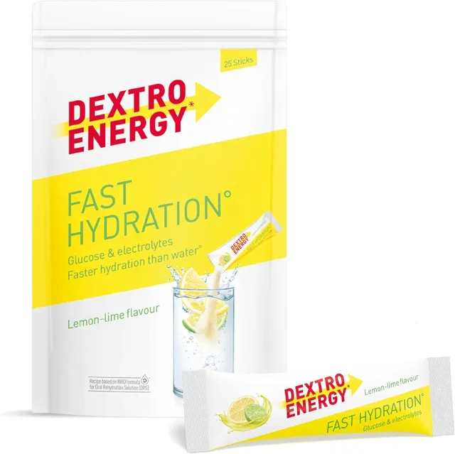dextro-energy-fast-hydration-elektrolyte-lemon-lime-25-sticks image 1