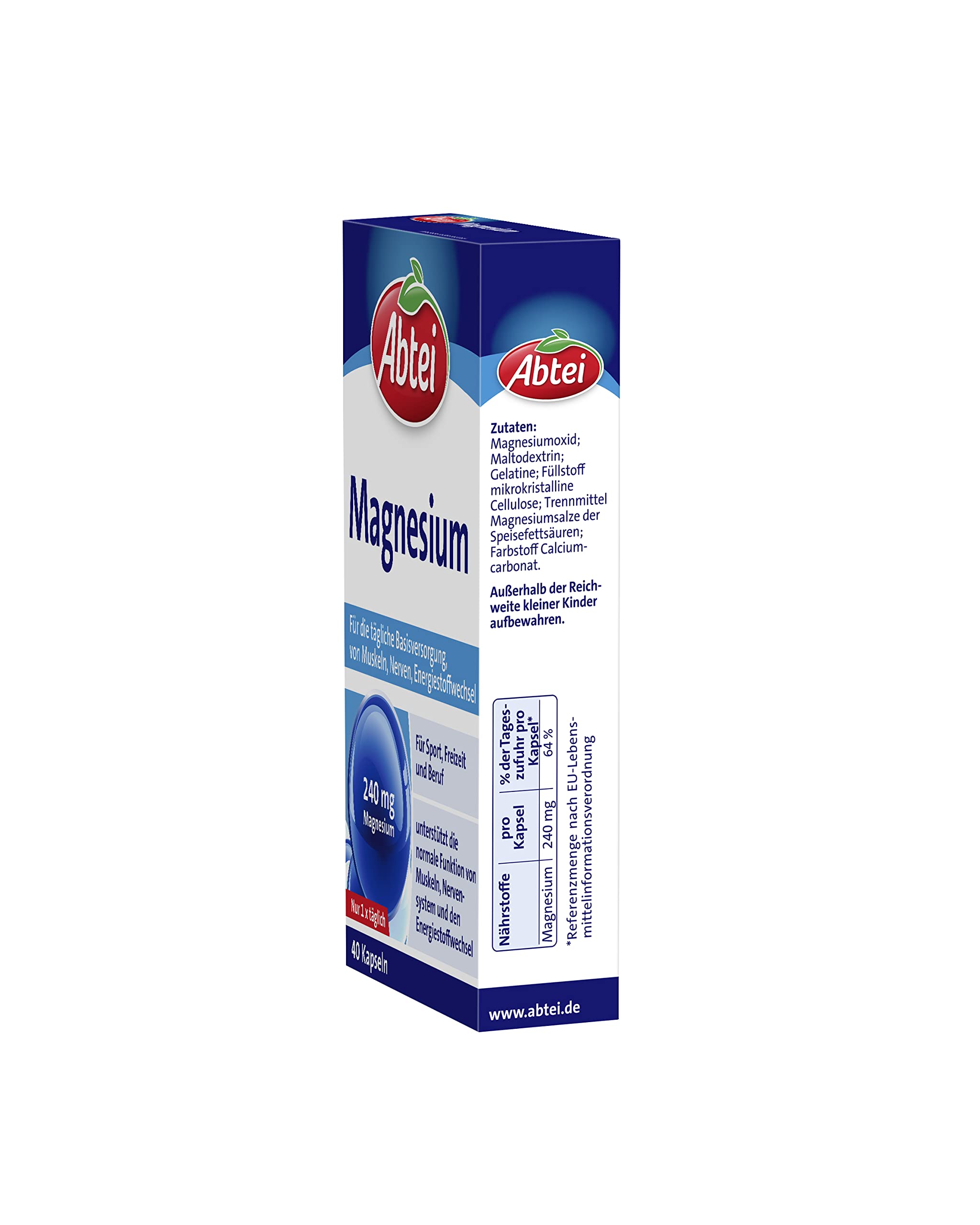 abtei-magnesium-240-mg-kapseln-40-kapseln-f-r-muskeln-und-nerven image 2