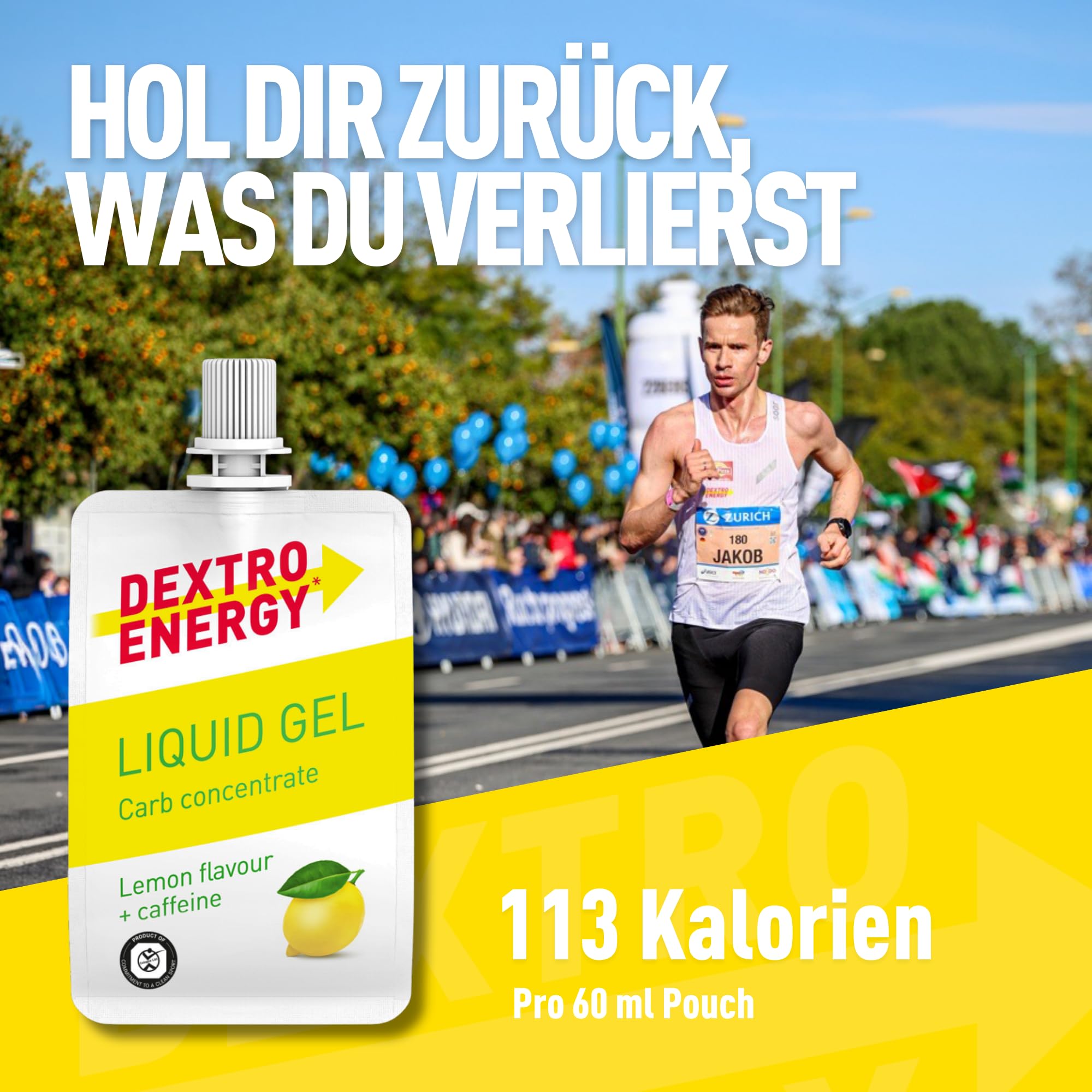 dextro-energy-liquid-gel-lemon-caffeine-18x60-ml-energy-gel image 3