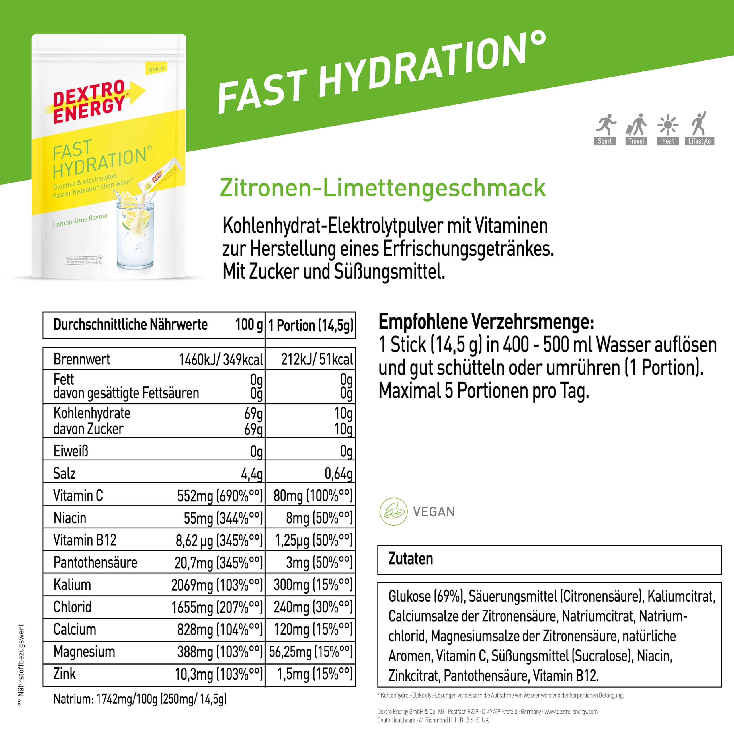 dextro-energy-fast-hydration-elektrolyte-lemon-lime-25-sticks image 8