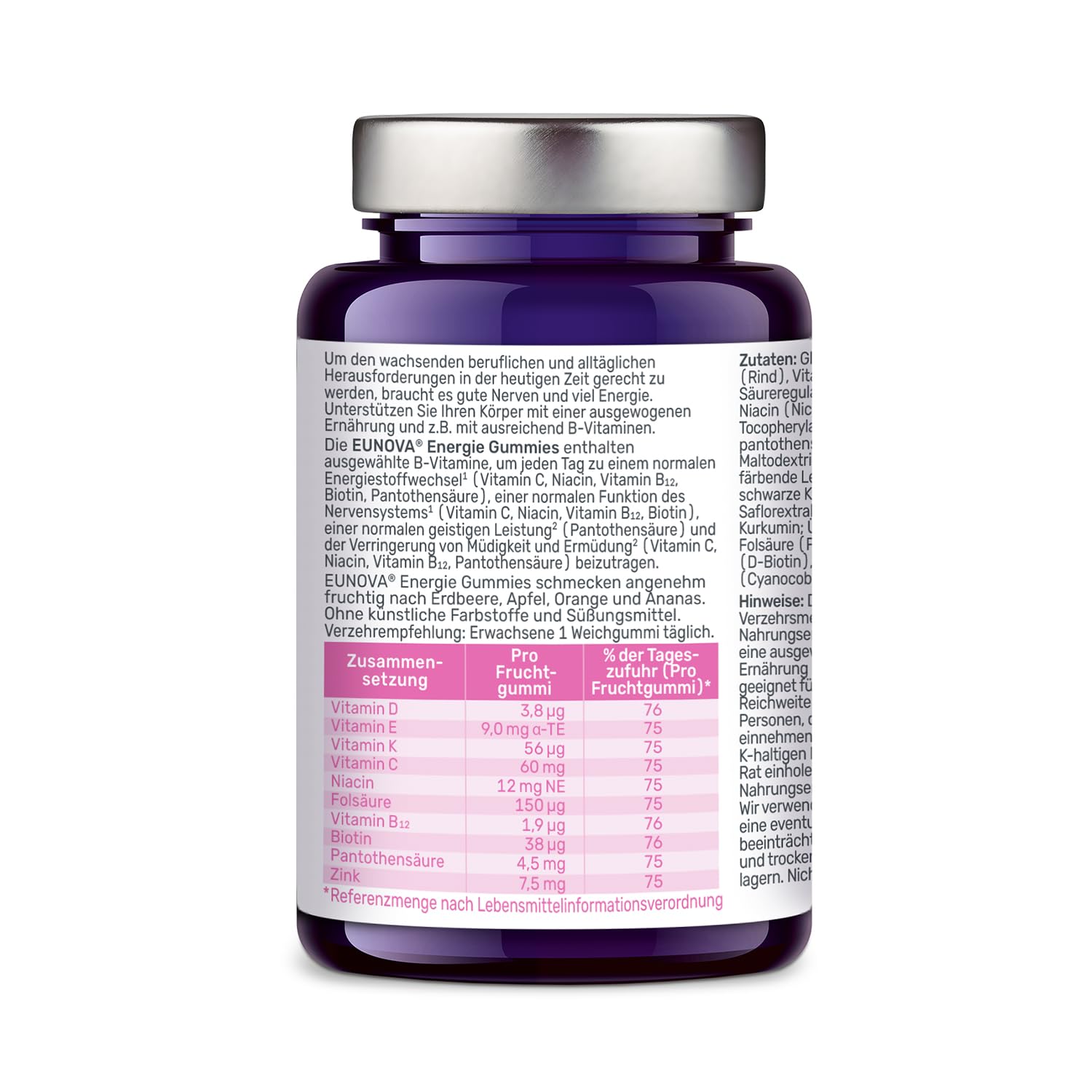 eunova-energie-multivitamin-gummies-mit-9-vitaminen-zink-60-st-ck image 2