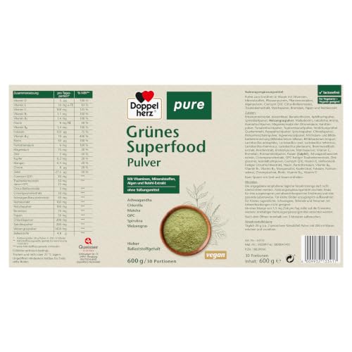 doppelherz-pure-gr-nes-superfood-pulver-600-g-vegan image 8
