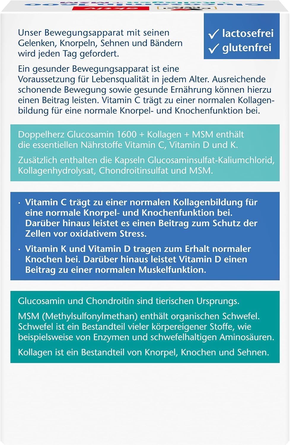 doppelherz-glucosamin-1600-kollagen-msm-vitamin-c-100-kapseln image 3