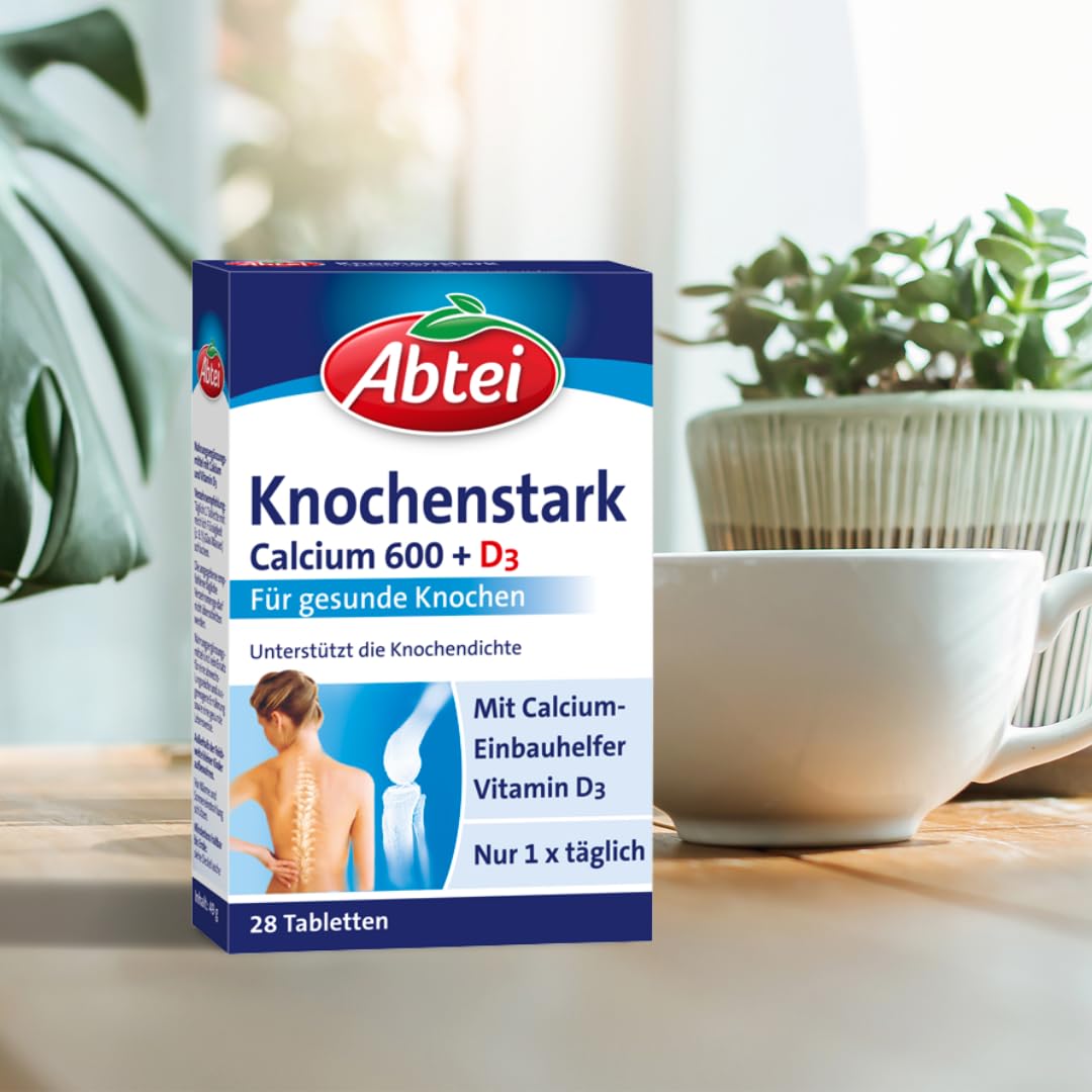 abtei-knochenstark-calcium-600-d3-hochdosiert-28-filmtabletten image 2