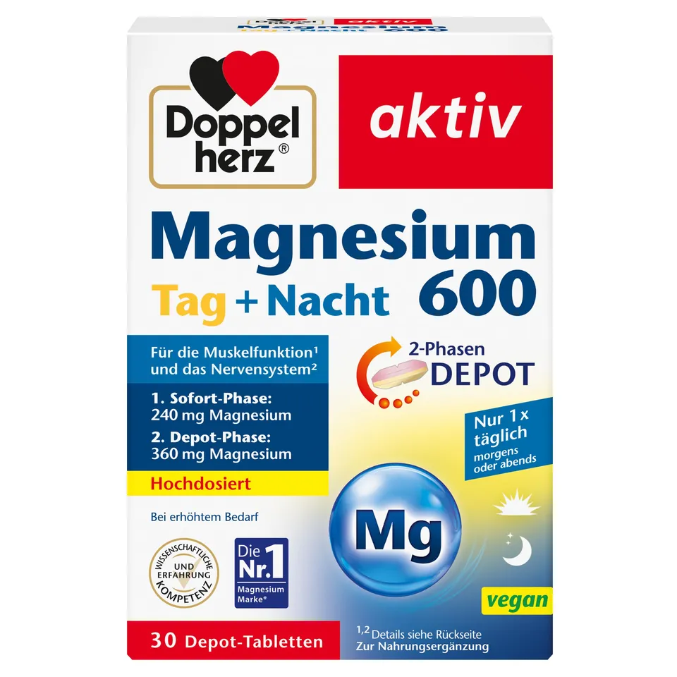 doppelherz-magnesium-600-tag-und-nacht-2-phasen-depot-30-tabletten image 1