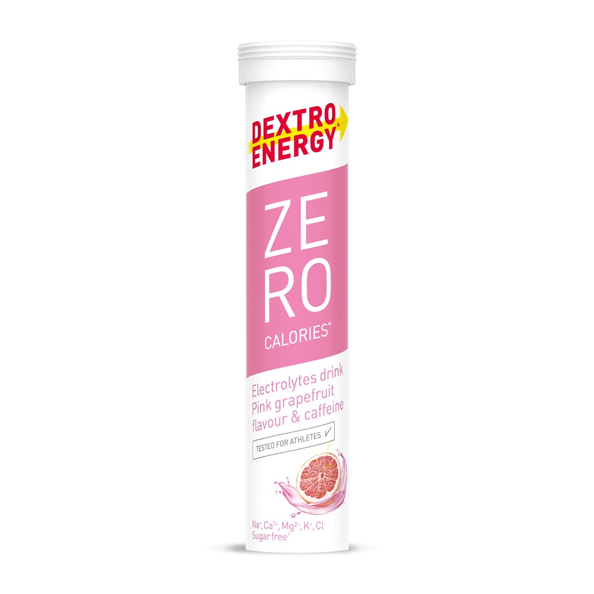 dextro-energy-zero-calories-elektrolyte-pink-grapefruit-koffein-12x20-brausetabl image 1