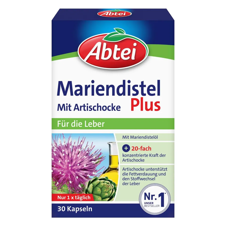 abtei-mariendistel-plus-artischocke-30-kapseln-mit-mariendistel-l-und-20-fach-ko image 1
