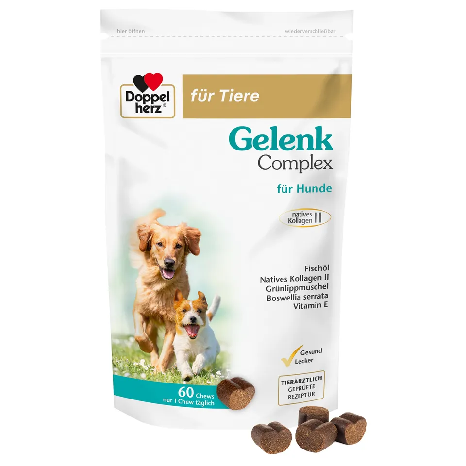 doppelherz-f-r-tiere-gelenk-complex-f-r-hunde-60-chews-mit-gr-nlippmuschel-nativ image 1