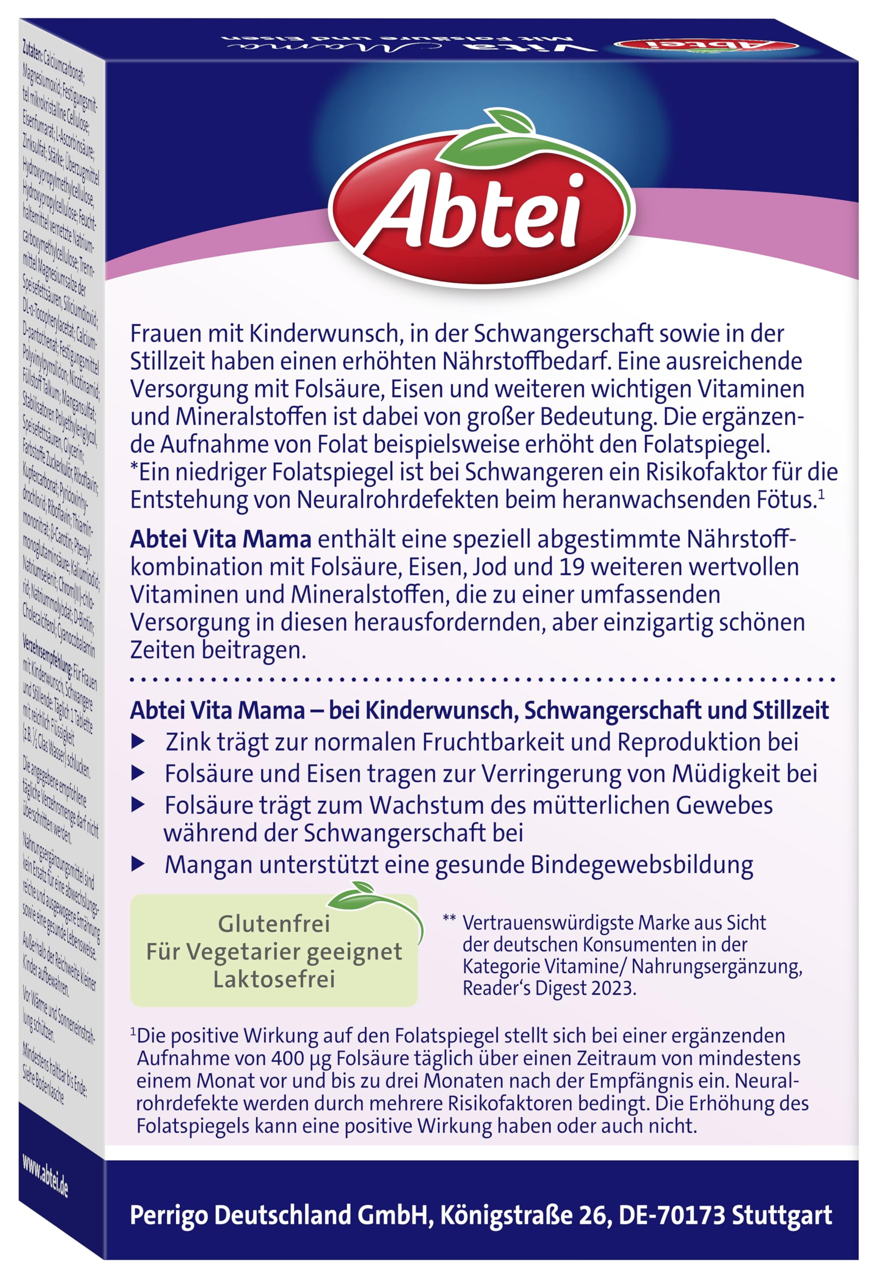 abtei-vita-mama-kinderwunschvitamine-mit-fols-ure-60-tabletten-vegetarisch image 2