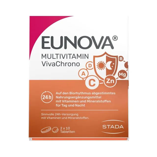 eunova-vivachrono-multivitamin-tabletten-biorhythmus-24h-2x10 image 1