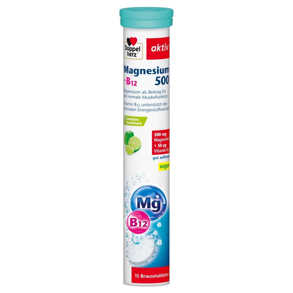 doppelherz-magnesium-500-b12-brausetabletten-mit-limetten-geschmack image 1
