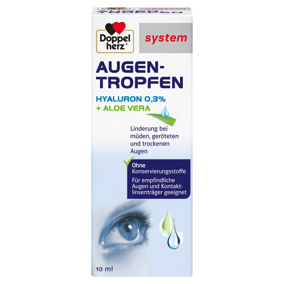 doppelherz-system-augen-tropfen-hyaluron-0-3-aloe-vera-10ml image 1