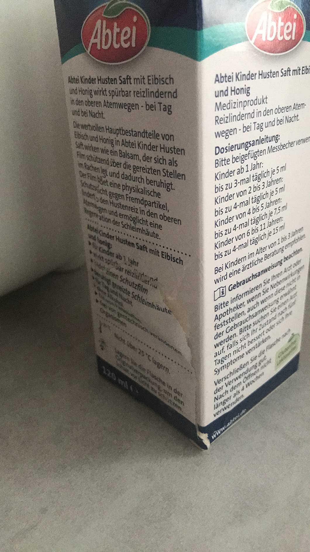 Guter Saft, etwas süß