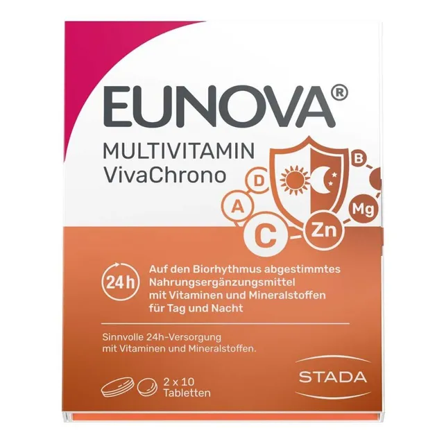 eunova-vivachrono-multivitamin-tabletten-2x10-st-ck-tages-chrono image 1