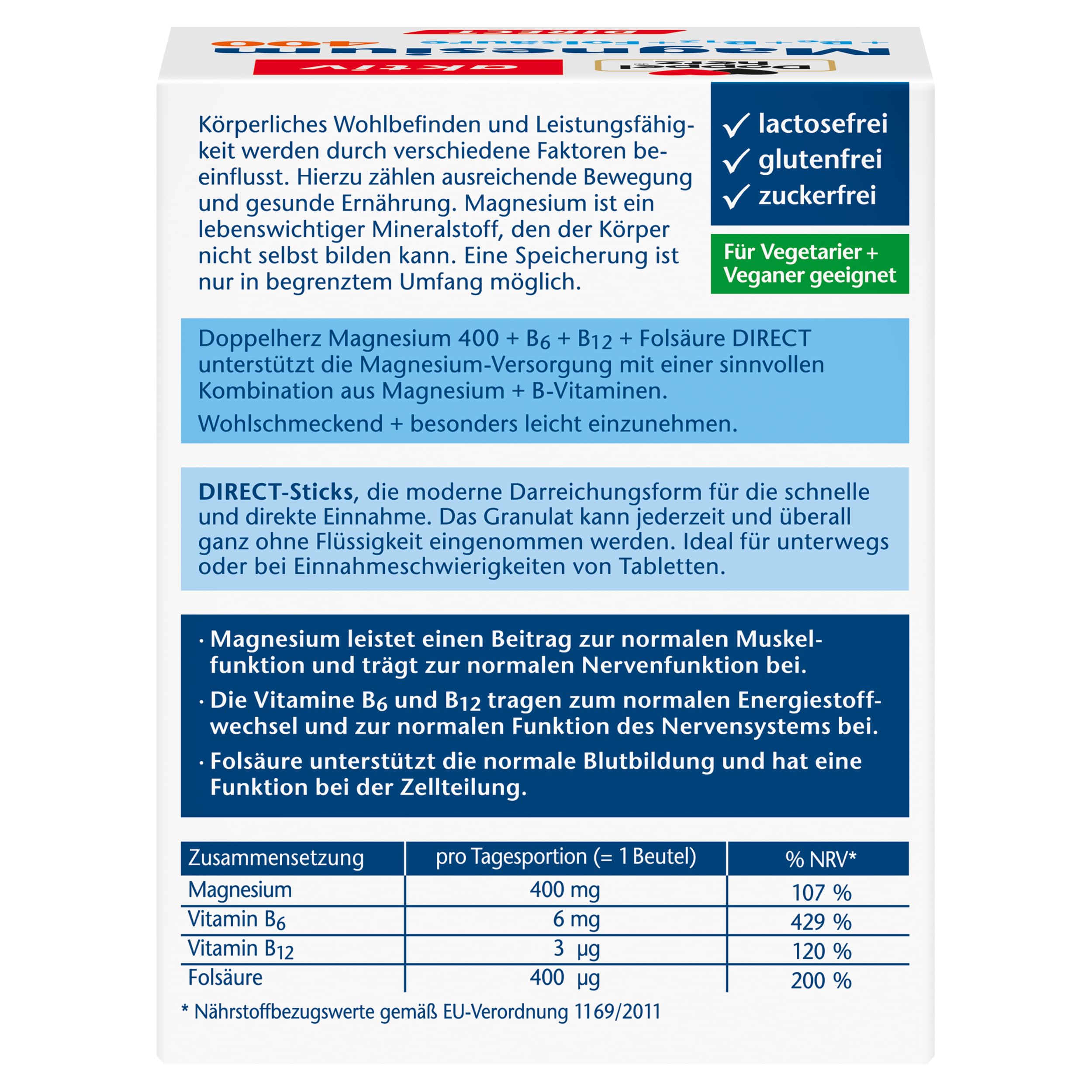 doppelherz-magnesium-400-b6-b12-fols-ure-direct-40-portionen image 2