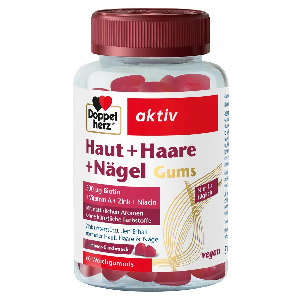 doppelherz-haut-haare-n-gel-gums-60-weichgummis-mit-biotin-zink-vitamin-a-c-e-un image 1