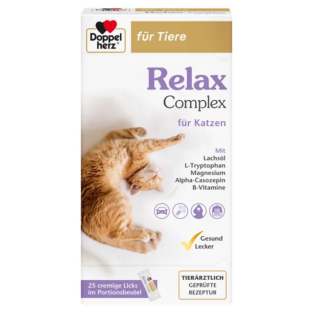 doppelherz-f-r-tiere-relax-complex-f-r-katzen-25-licks image 1