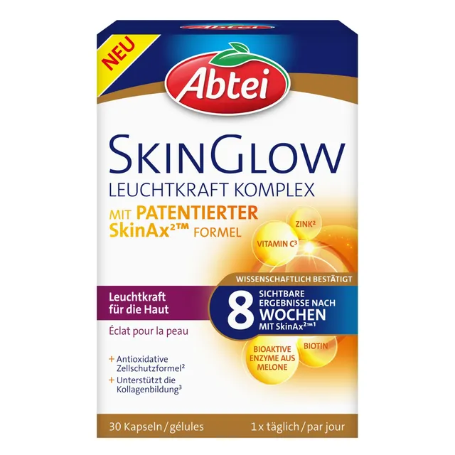 abtei-skinglow-leuchtkraft-komplex-hautkapseln-30-st image 1