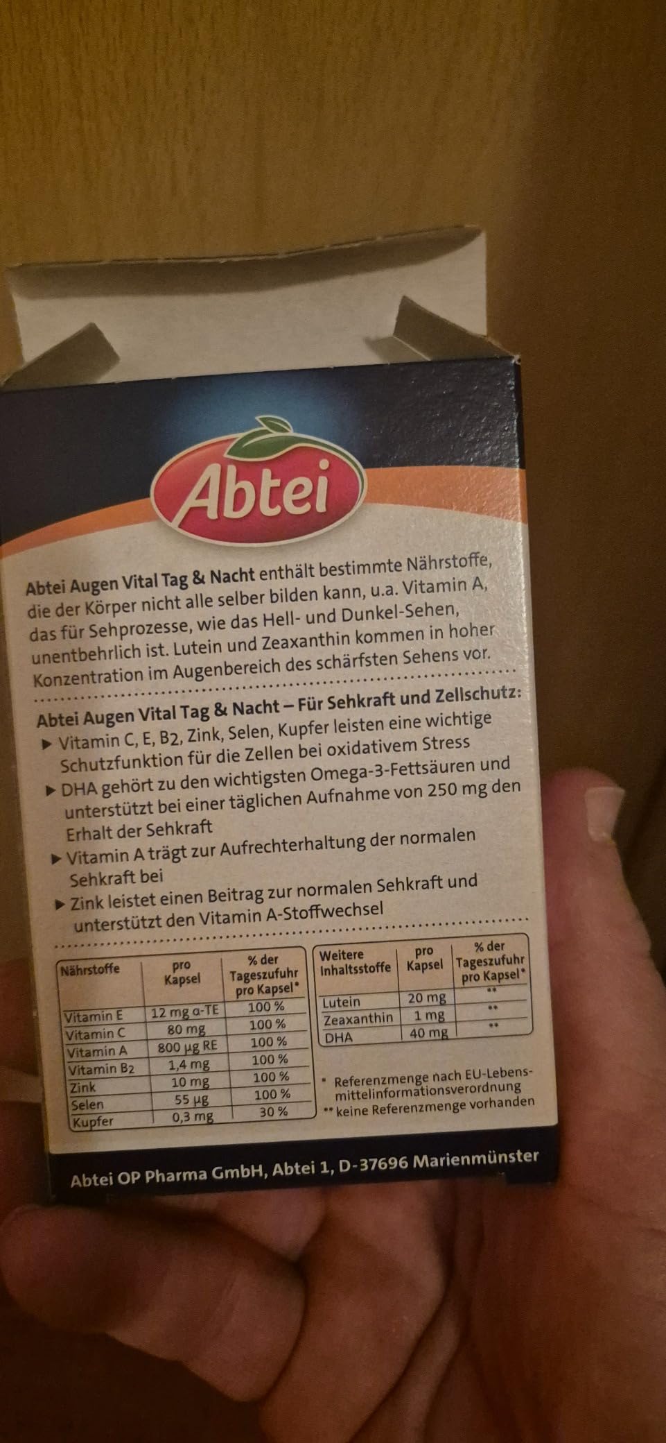 Gute Unterstützung