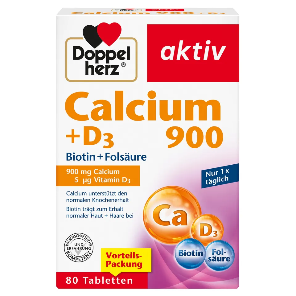 doppelherz-calcium-900-d3-biotin-fols-ure-80-tabletten image 1
