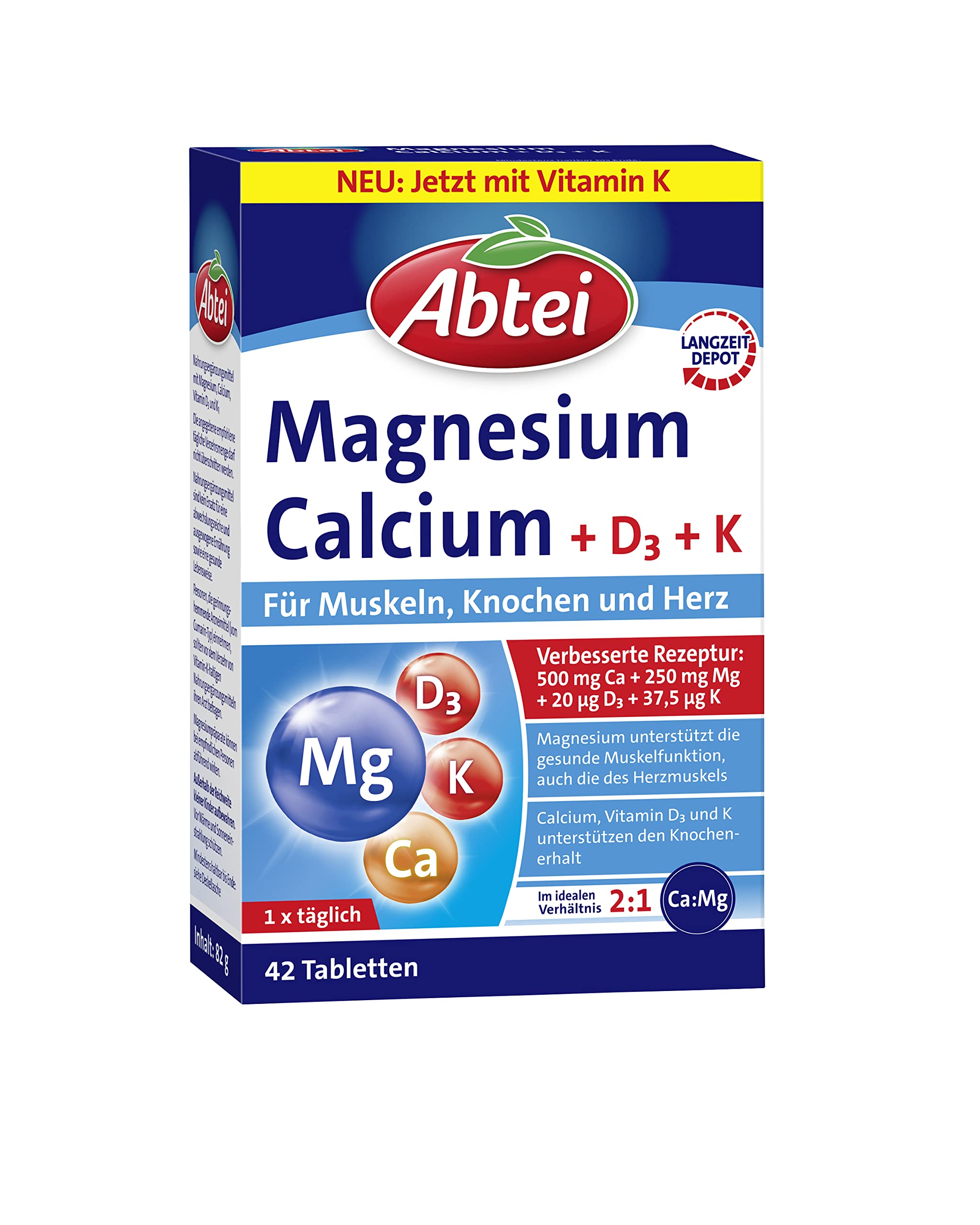 abtei-magnesium-calcium-d3-k-42-depot-tabletten image 1