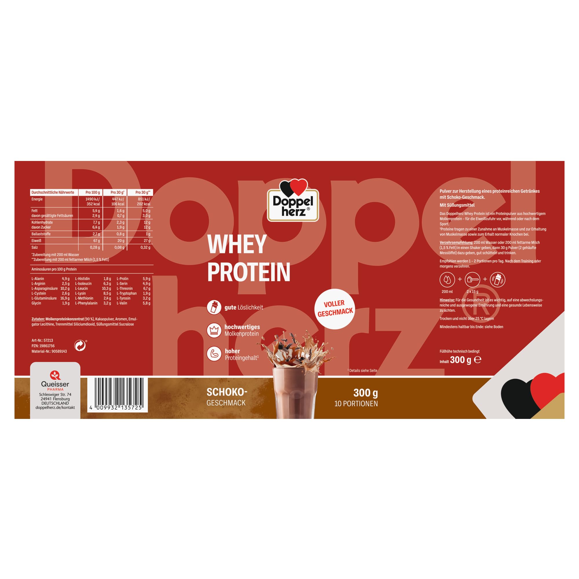 doppelherz-whey-protein-schoko-proteinpulver-auf-molkenbasis-300g image 2