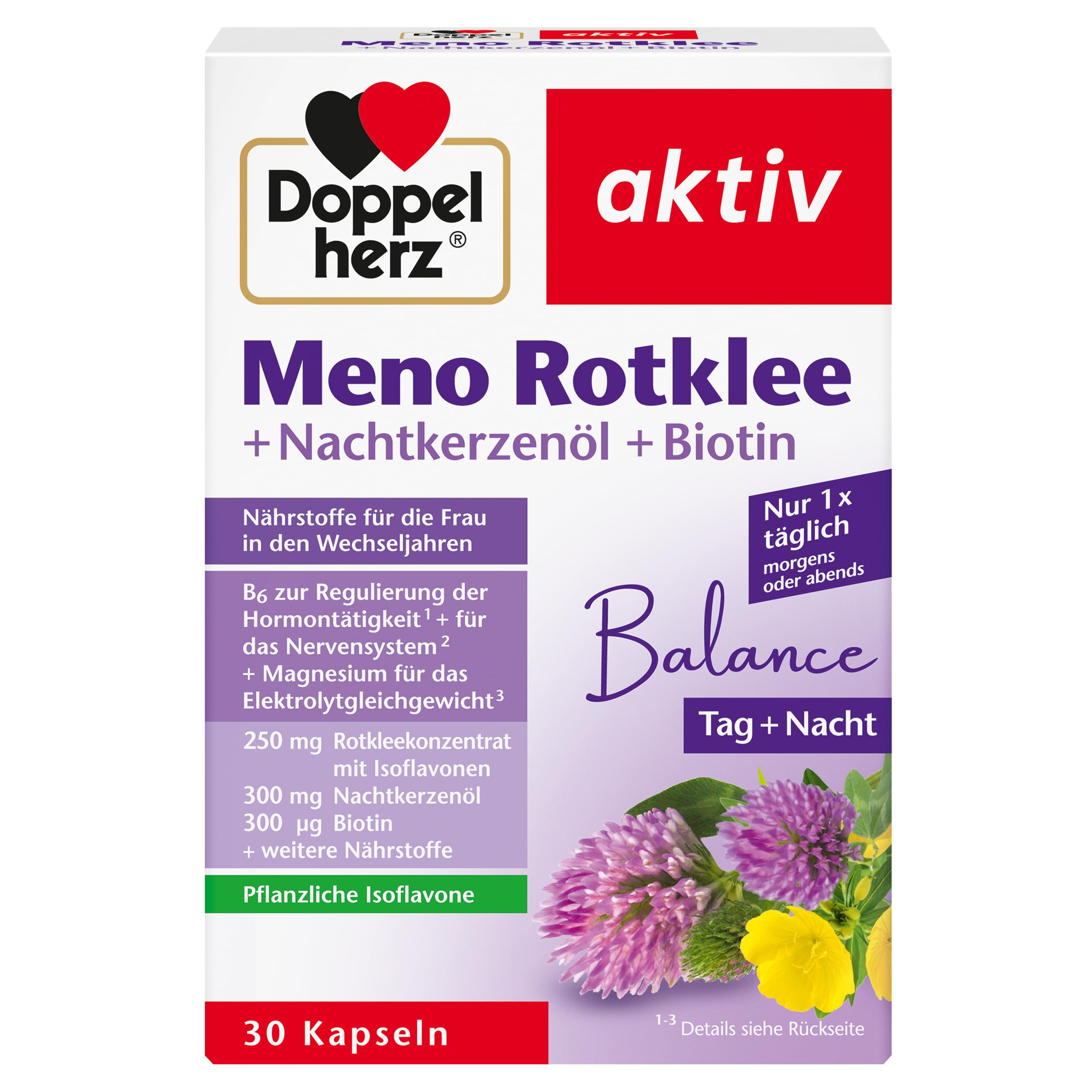 doppelherz-meno-rotklee-nachtkerzen-l-biotin-30-kapseln-f-r-die-wechseljahre image 1