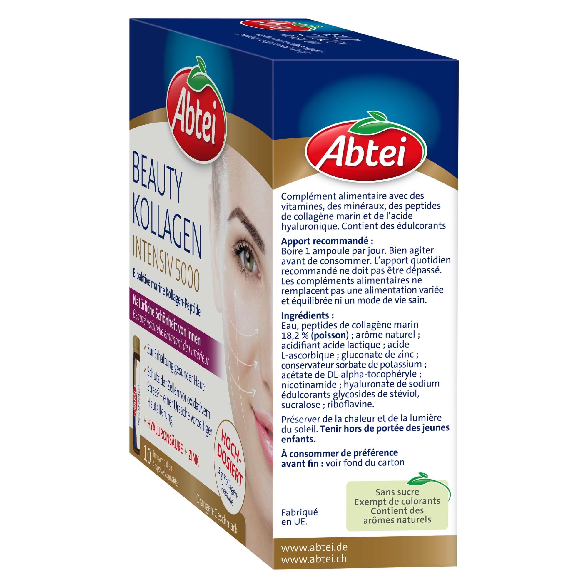 abtei-beauty-kollagen-intensiv-5000-10-trinkampullen-mit-5000-mg-marinem-kollage image 8