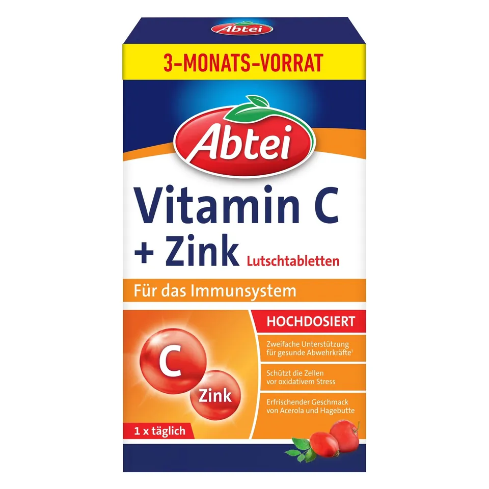 abtei-vitamin-c-zink-lutschtabletten-90-st image 1