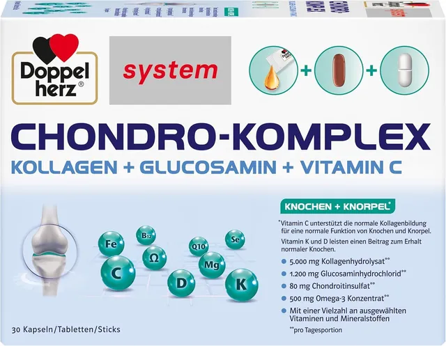 doppelherz-system-chondro-komplex-30-kapseln-tabletten-sticks image 1