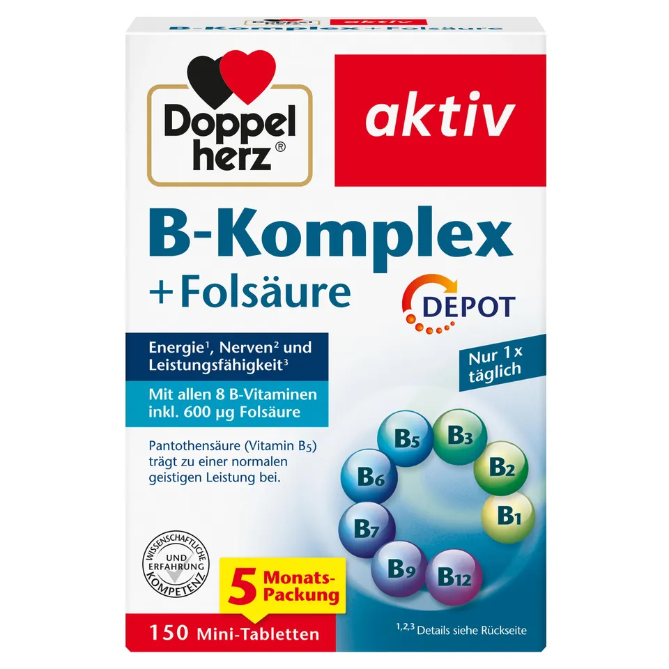 doppelherz-b-komplex-depot-mit-fols-ure-150-mini-tabletten image 1